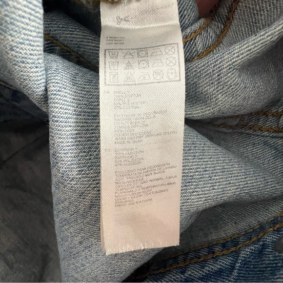 21men | Forever 21 Hooded Denim Jacket, size Small - Picture 4 of 7